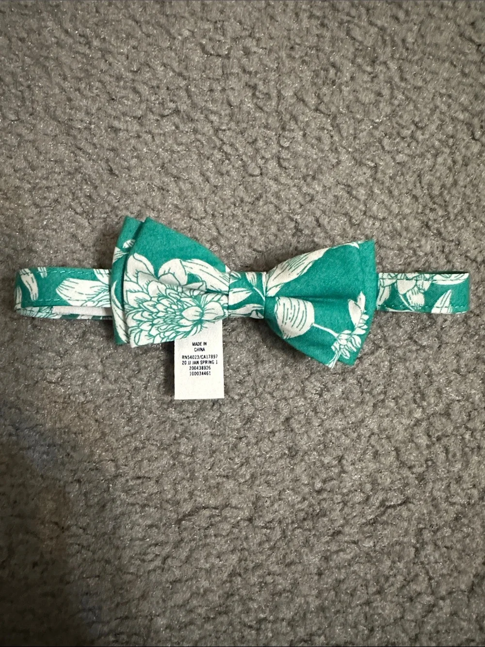 Janie and Jack Multicolor & Navy Bow Tie Set